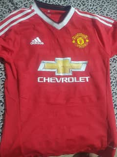 manchester united 2017/18 player version orignal jersey 10/10 s