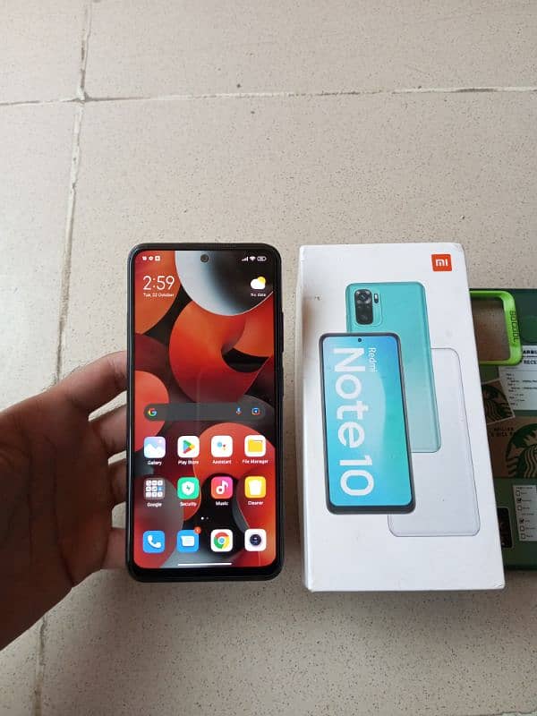 Redmi Note 10 4Gb 128Gb Full Box 0