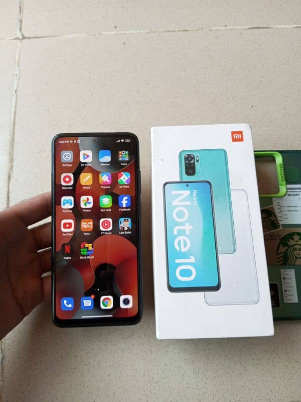 Redmi Note 10 4Gb 128Gb Full Box 1