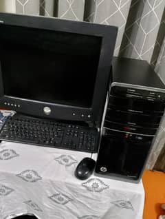 Computer - PC - AMD A8 CPU - Dell LCD- Complete accessories.