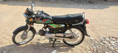 Honda CD 2021 karachi number locataion landhi babar market