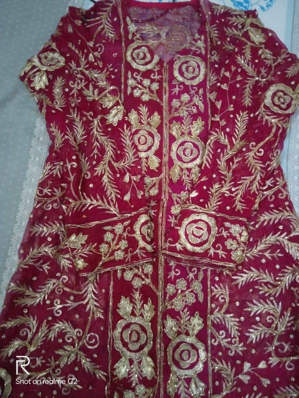 3pc Stitched  embroidered suit 2