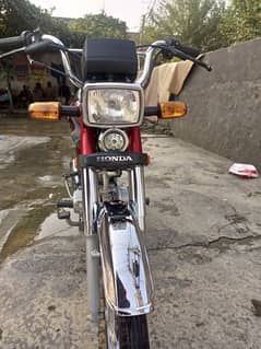 Honda CD 2024 new bike total raped just buy and drive 0