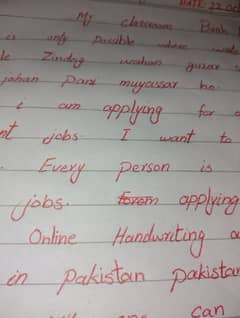 online assignment handwriting jobs