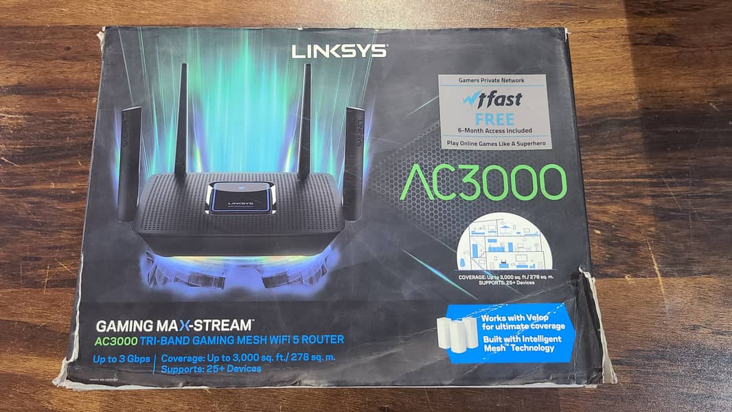 Linksys MR9000X Max-Stream AC3000Tri-Band Mesh WiFi 5 Router(Box Pack) 18