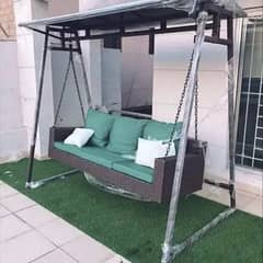 Outdoor Patio jhoola, Rattan cup swing, GArden Balcony terrace jhula 0