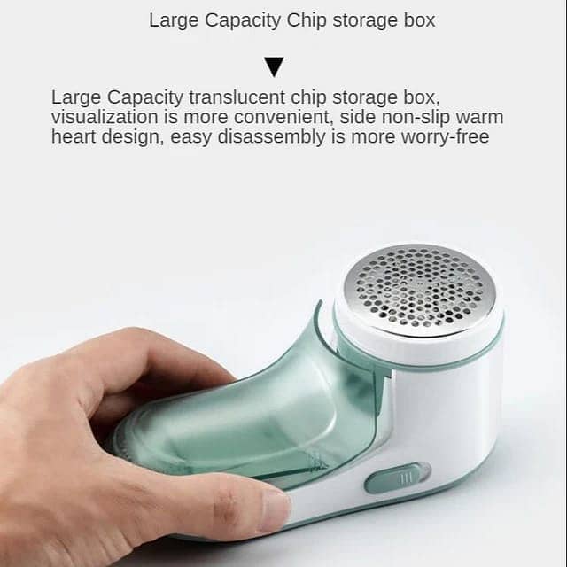 Chigo Fabric Shaver Rechargeable Lint Remover 4