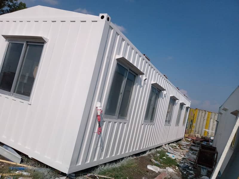 prefab double story building container office restaurant portable cabi 11