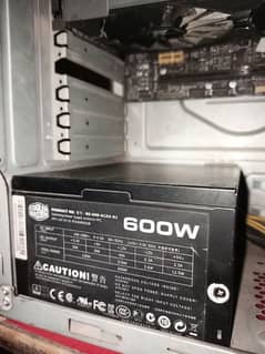 600watt coolermaster PSU