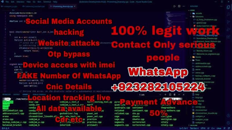 Paid services available, social media control & website attacks 0