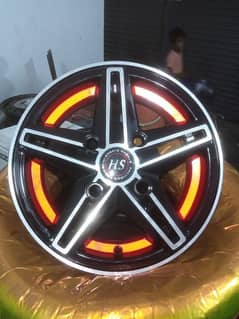 BRAND NEW ALLOY RIMS FOR SUZUKI MEHRAN AND HIROOF