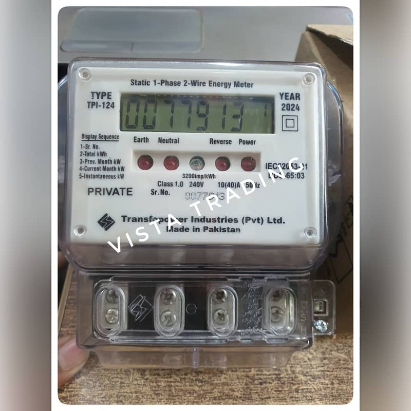 Energy Meter Single Phase 0