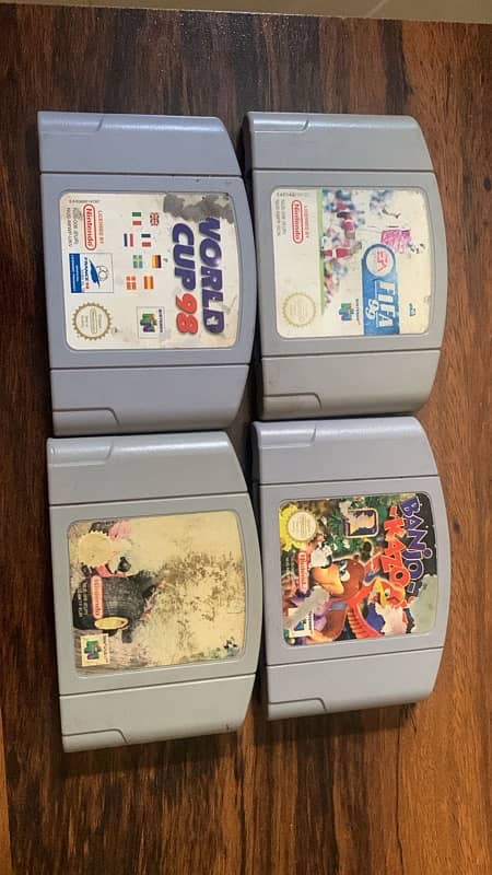 nintendo n64, nes, snes and sega 4