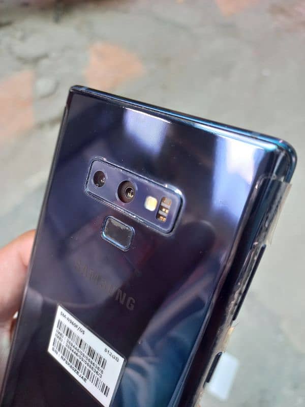 samsung note 9 10by10 all ok not reapaire full orignal phone with box 2