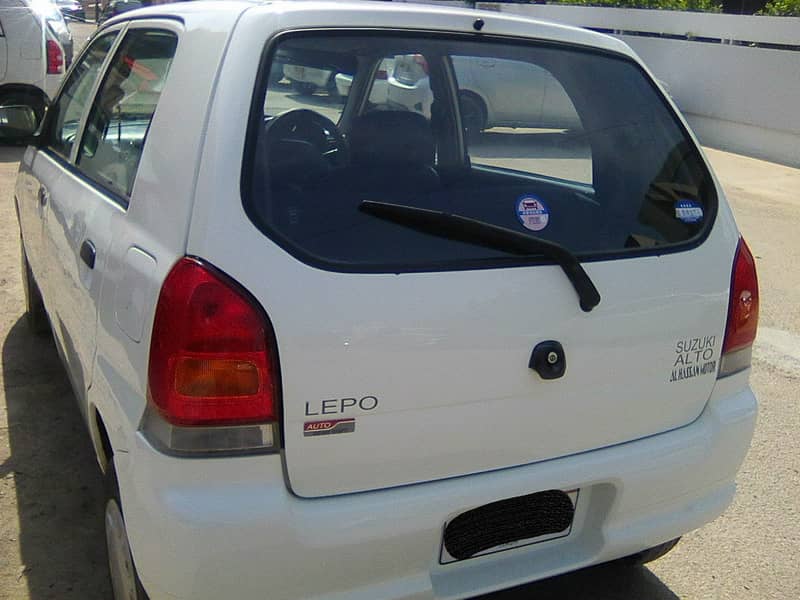 SUZUKI ALTO/LEPO 2004/2007 AUTOMATIC WHITE COLOUR BEHTREEN CONDITION 11