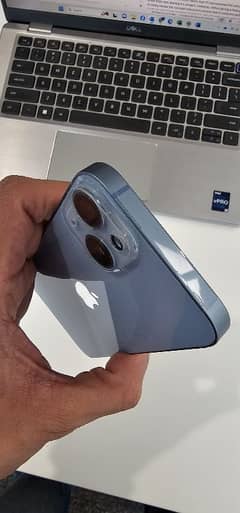 iPhone 14 Blue Official PTA approved, used for 1 month