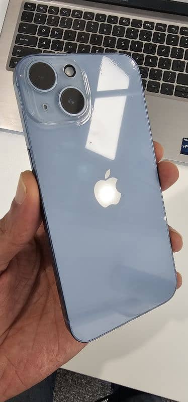 iPhone 14 Blue Official PTA approved, used for 1 month 2