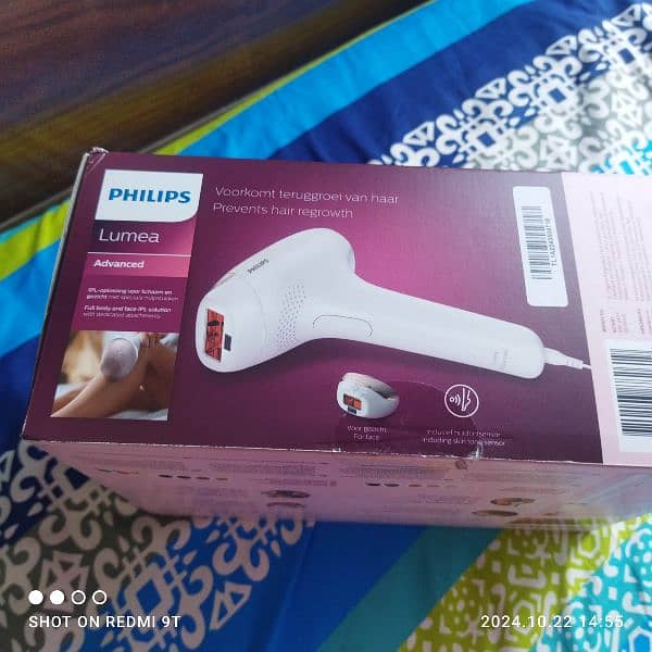 Philips lumea advanced Laser(ipl) Hair removal machine. 1