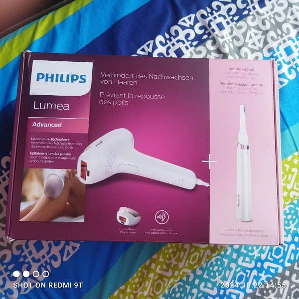 Philips lumea advanced Laser(ipl) Hair removal machine. 2