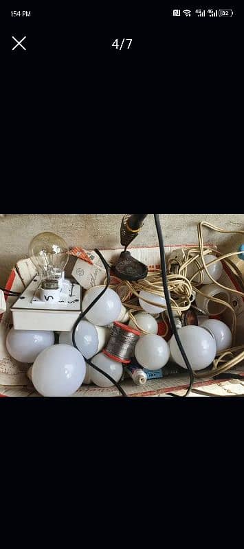 lED bulb compleye setup for sale urgeny 5