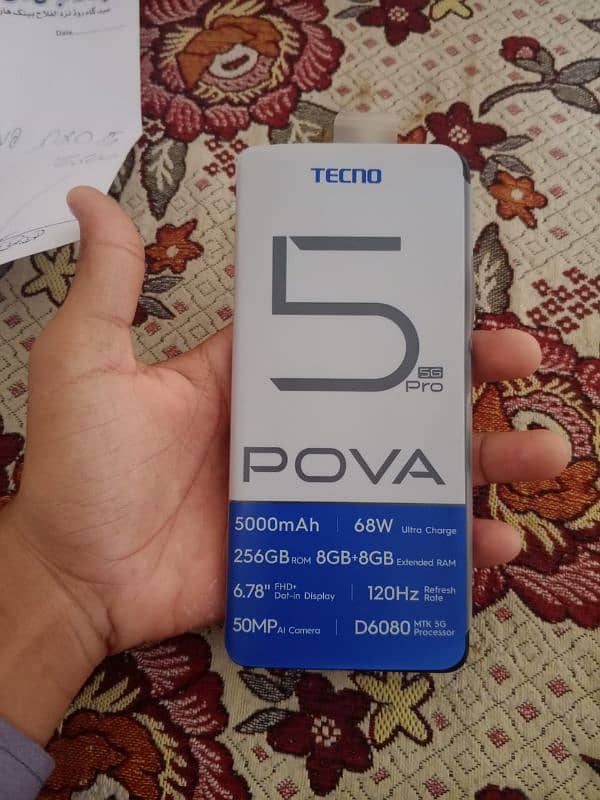 Tecno pova 5 pro 5g 1 month used 4