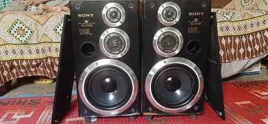 sony hifi 3way speaker 140+140 watt 8inch original condition japan