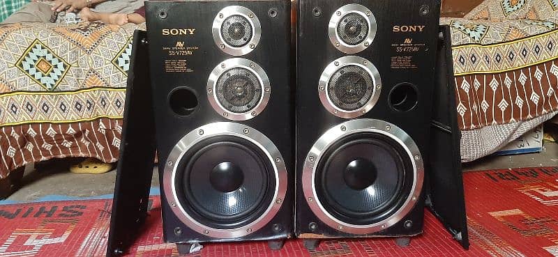 sony hifi 3way speaker 140+140 watt 8inch original condition japan 0