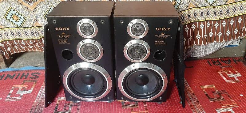 sony hifi 3way speaker 140+140 watt 8inch original condition japan 1