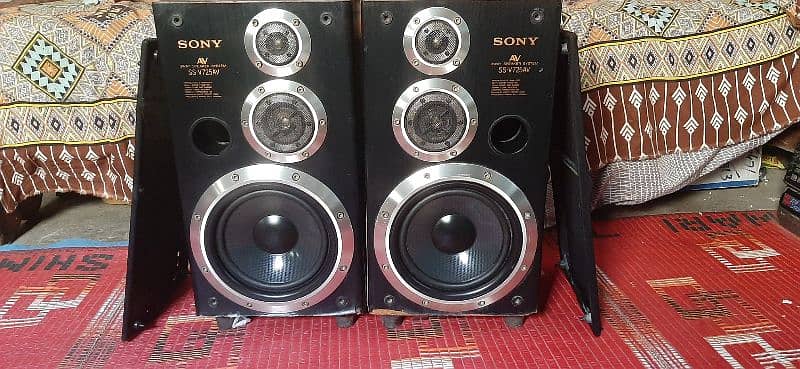 sony hifi 3way speaker 140+140 watt 8inch original condition japan 2