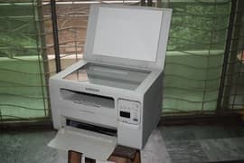 Slightly used 3 in one laser printer.