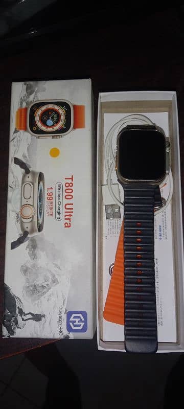 T800 Ultra watch new with two straps 0