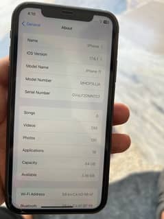 iPhone 11 64gb 90 health sim working non approved