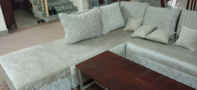 Custom made L Shaped Sofa set. 2