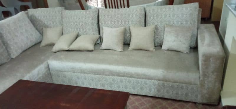 Custom made L Shaped Sofa set. 3