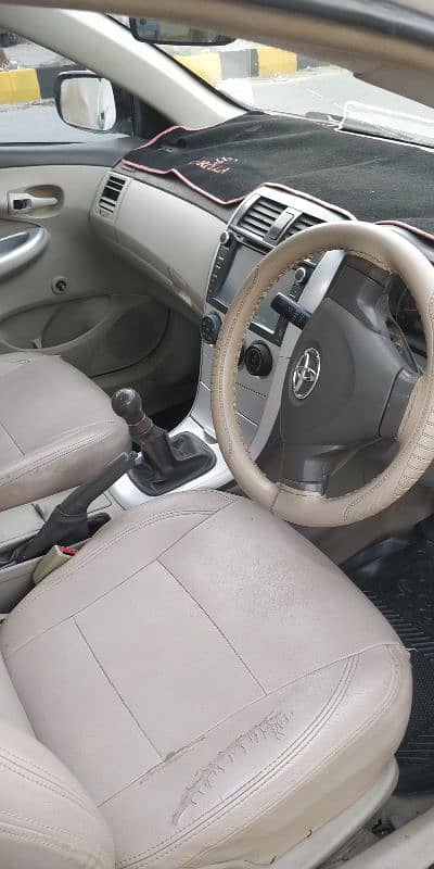 Toyota Corolla XLI 2010  good condition miner touch up  price 1880000 4