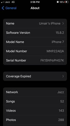 iPhone 7 128gb pta approved 0