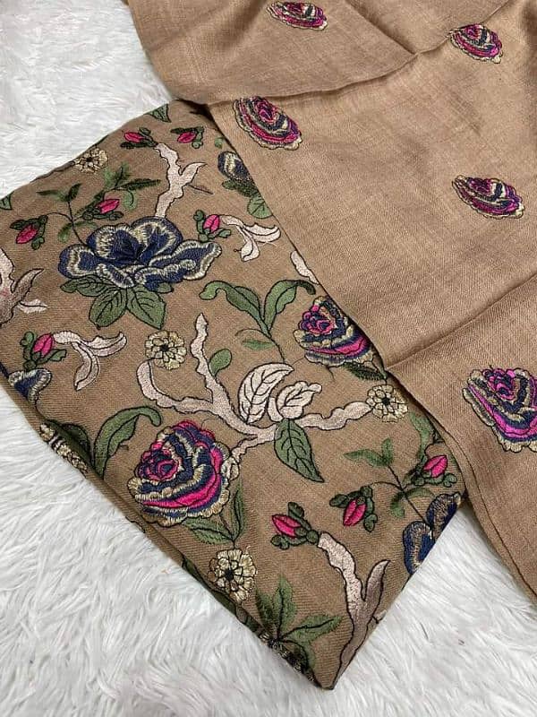 Men and women embroidered shawl | stoles | embroidered Duppata 0