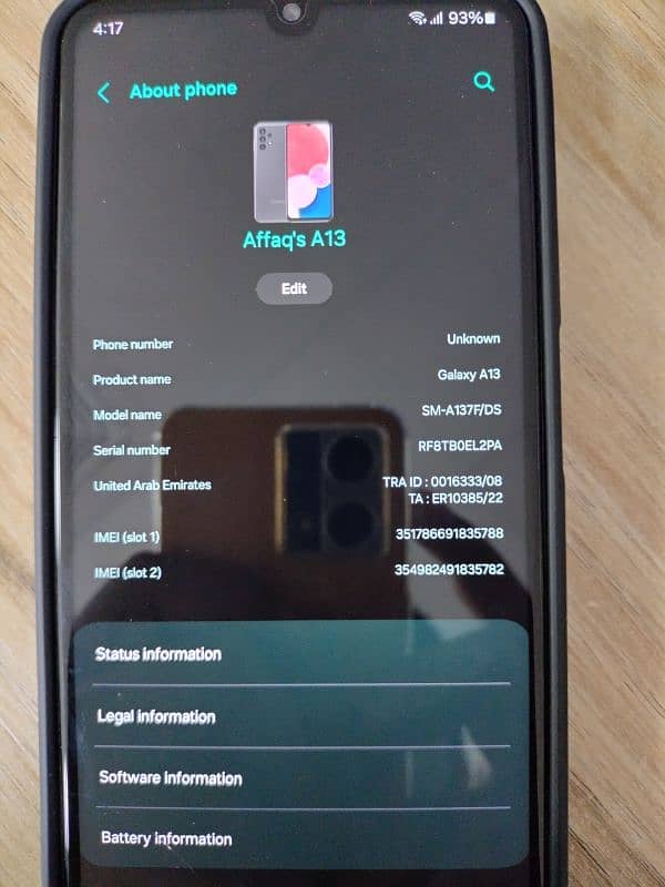 Samsung A13 4/128 Non PTA 6