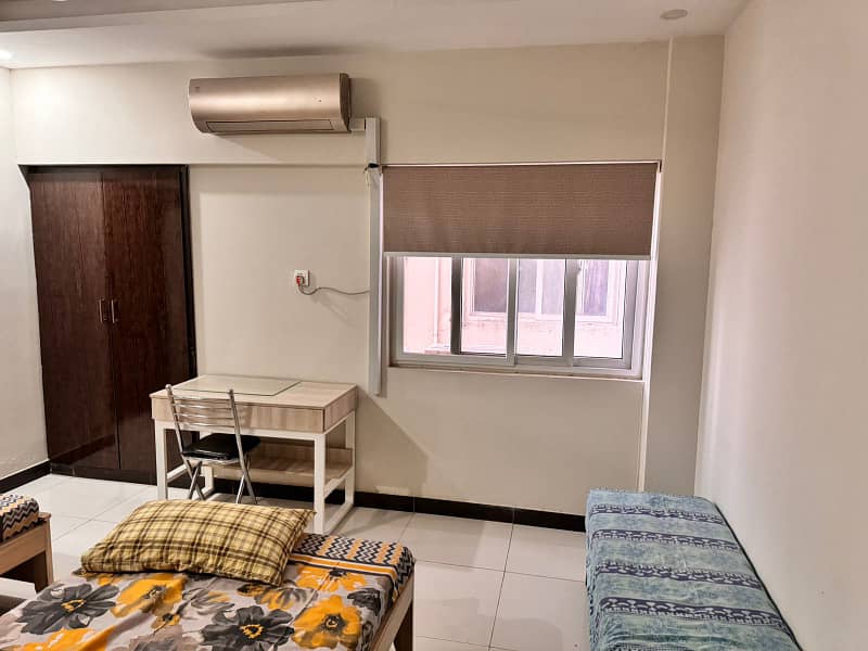 Two bedroom furnished apartment available for rent In Capital Residencia 3