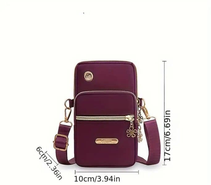 Many Casual zipper shoulder Bag 2