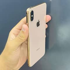 iphone xsmax golden color 512gb PTA regester 79health only back change