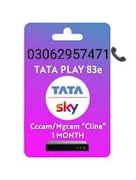 Tataply cccam line 200rupees