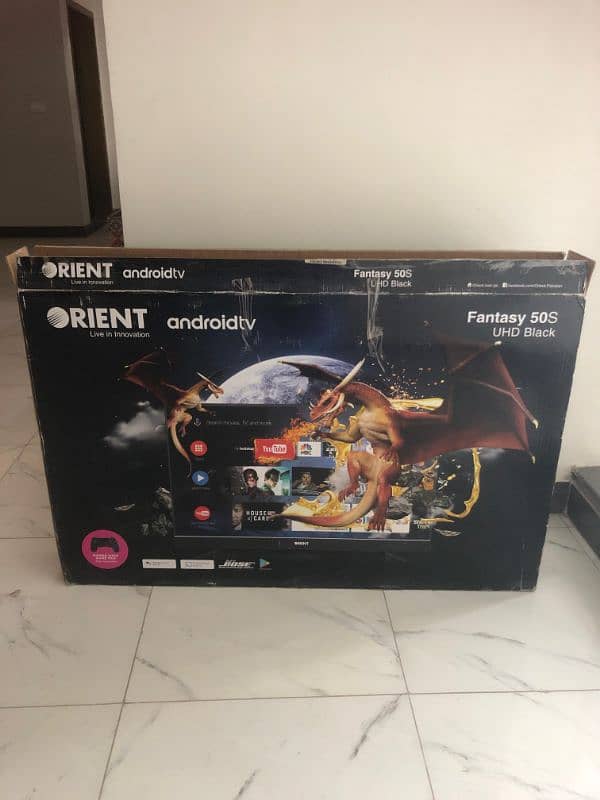 Oreint Fantasy 50s 4k smart tv 5