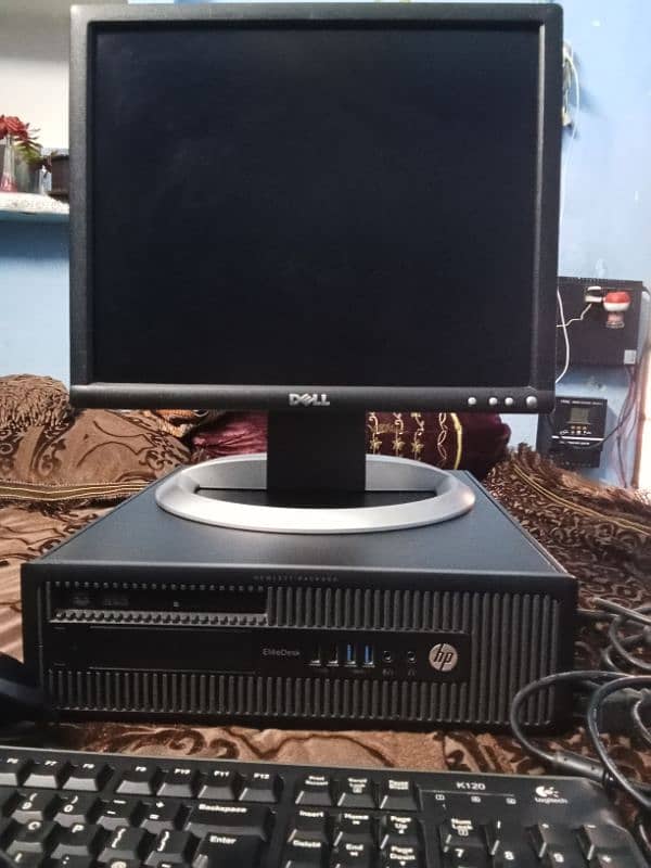 HP Desktop i5 4th Generation With Dell LED Mouse & Keyboard 1