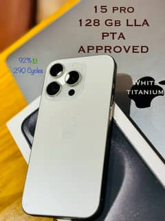 iPhone 15 pro 128 Gb LLA Silver PTA 0