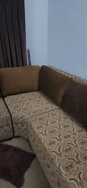 L shaped 8 seater sofa 3