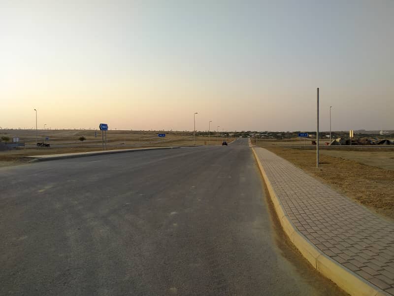 Precinct 27-A Residential plot 500 Sq. yards near Main Jinnah Avenue Bahria Town Karachi 1