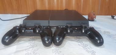 PS4 Used With 2 Controllers and 5 CD,s