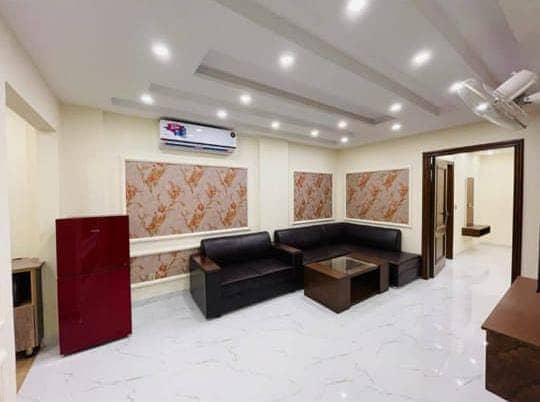 One Bed 510 Sqft Fully Luxury Furnished Available for Rent In Nishtar Block Sector E Bahria Town Lahore 1