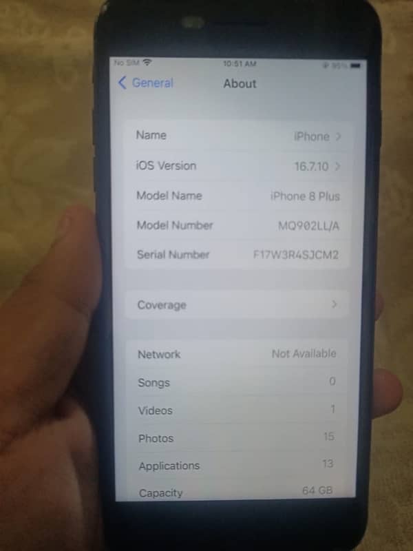 Iphone 8 plus 64/gb all ok 7